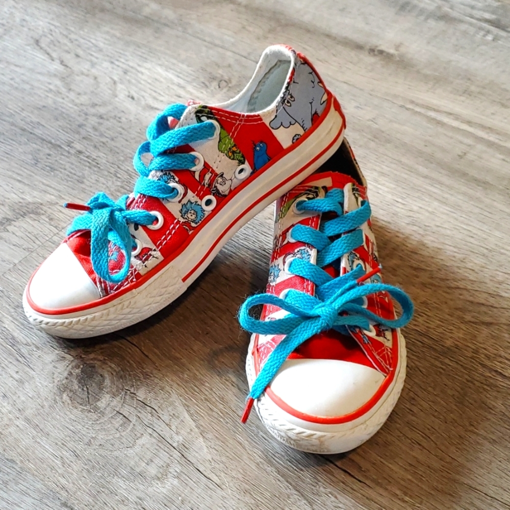 Converse Kids Dr. Seuss All Star Shoes- RARE